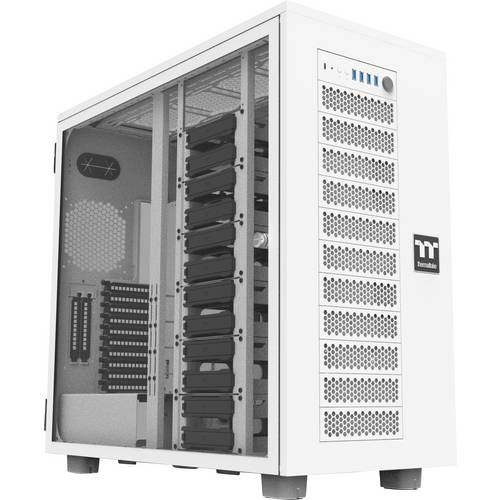 Thermaltake AX700 TG Snow White Full Tower Gaming-Gehäuse Schnee-Weiß