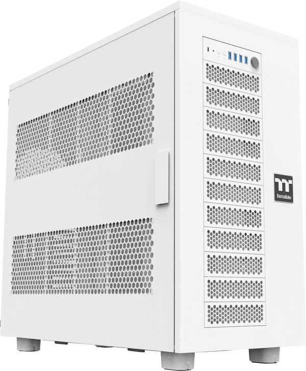 Thermaltake AX700 Snow White Full Tower Gaming-Gehäuse  Schnee-Weiß