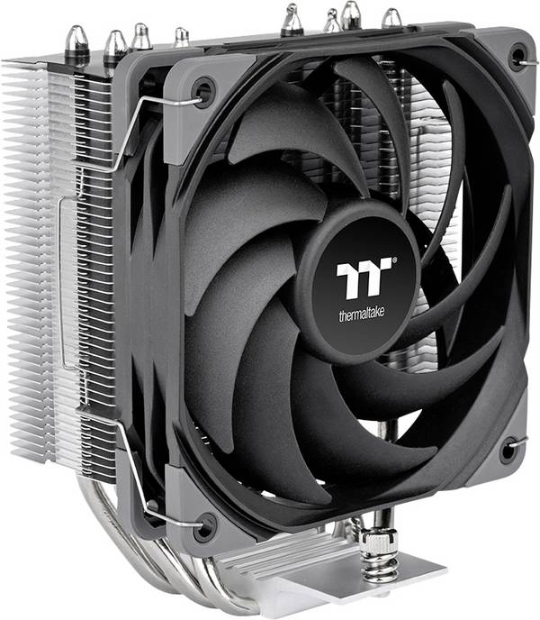 Thermaltake UX400 Air cooler CPU-Kühler mit Lüfter  Intel® LGA 1851, Intel® LGA 1700, Intel® LGA 1200, Intel® LGA 1156, Intel® LGA 1151-V2, Intel® LGA 1155, Intel® LGA 1151, Intel® LGA 1150, AMD® AM2, AMD® AM2+, AMD® AM3, AMD® AM3+, AMD® AM4, AMD® AM5, AMD® FM1, AMD® FM2