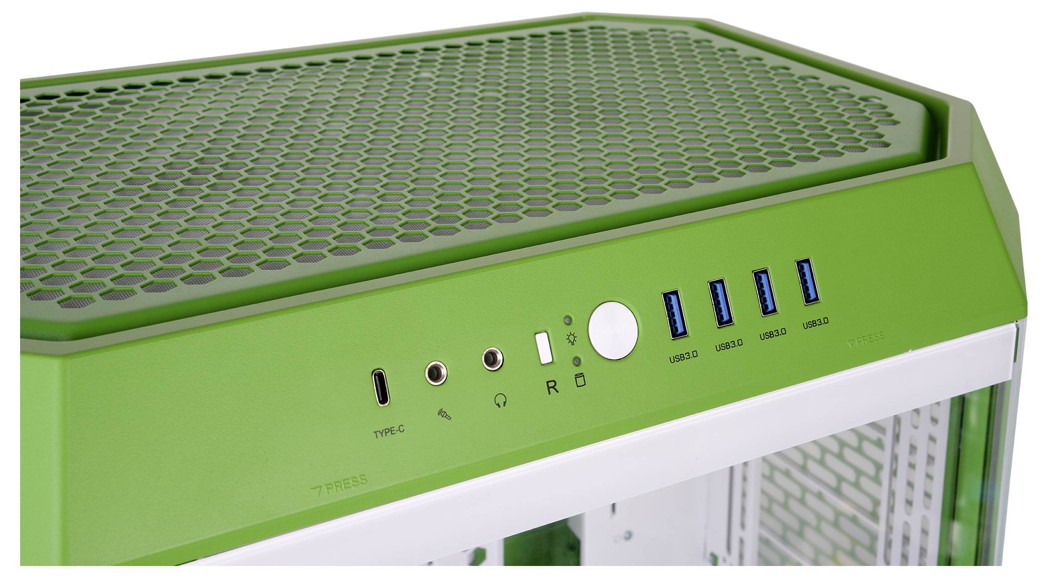 Thermaltake The Tower 600 Light-year Green Midi-Tower Gaming-Gehäuse Licht-Grün (matt)-5