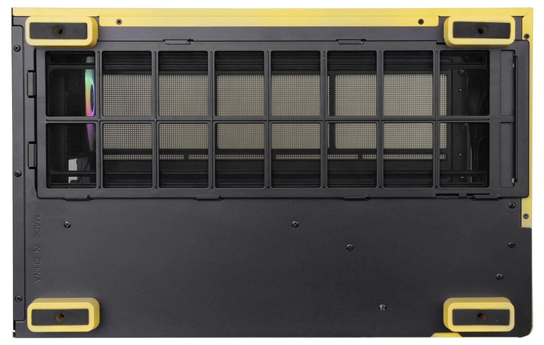 Thermaltake View 380 XL TG ARGB Bumblebee Midi-Tower PC-Gehäuse Gelb-7