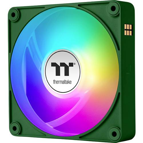Thermaltake CT120 EX Reverse ARGB Sync PC Cooling Fan Racing Green 3 Pack PC-Gehäuse-Lüfter Grün (B x H x T) 120 x 120 x...