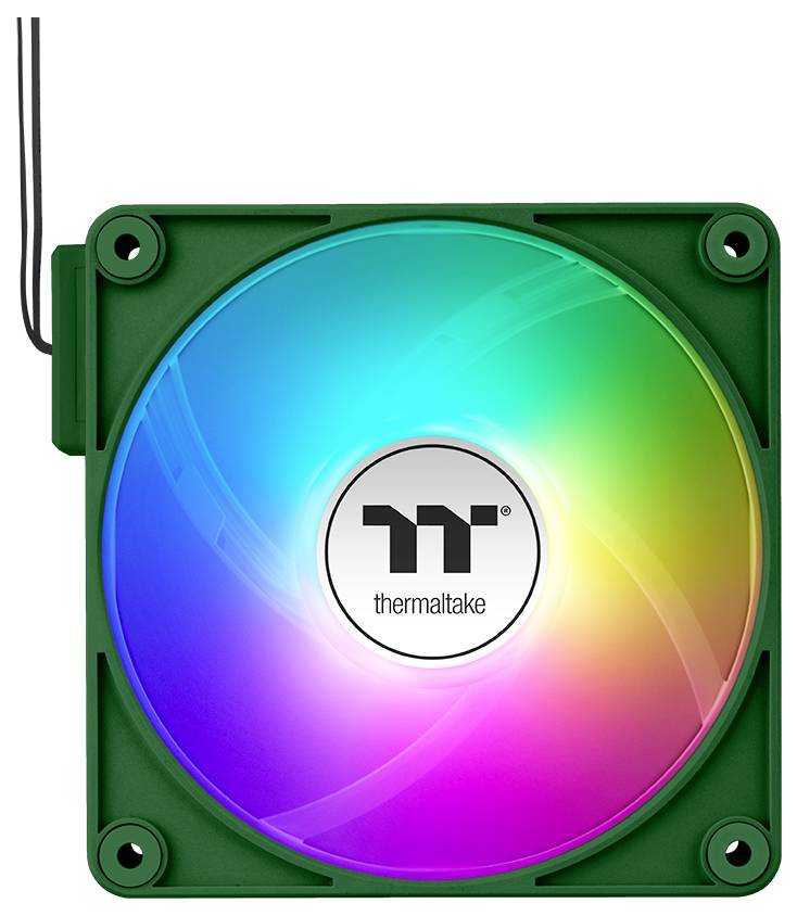 Thermaltake CT140 EX Reverse ARGB Sync PC Cooling Fan Racing Green 3 Pack PC-Gehäuse-Lüfter Grün (B x H x T) 120 x 120 x-2