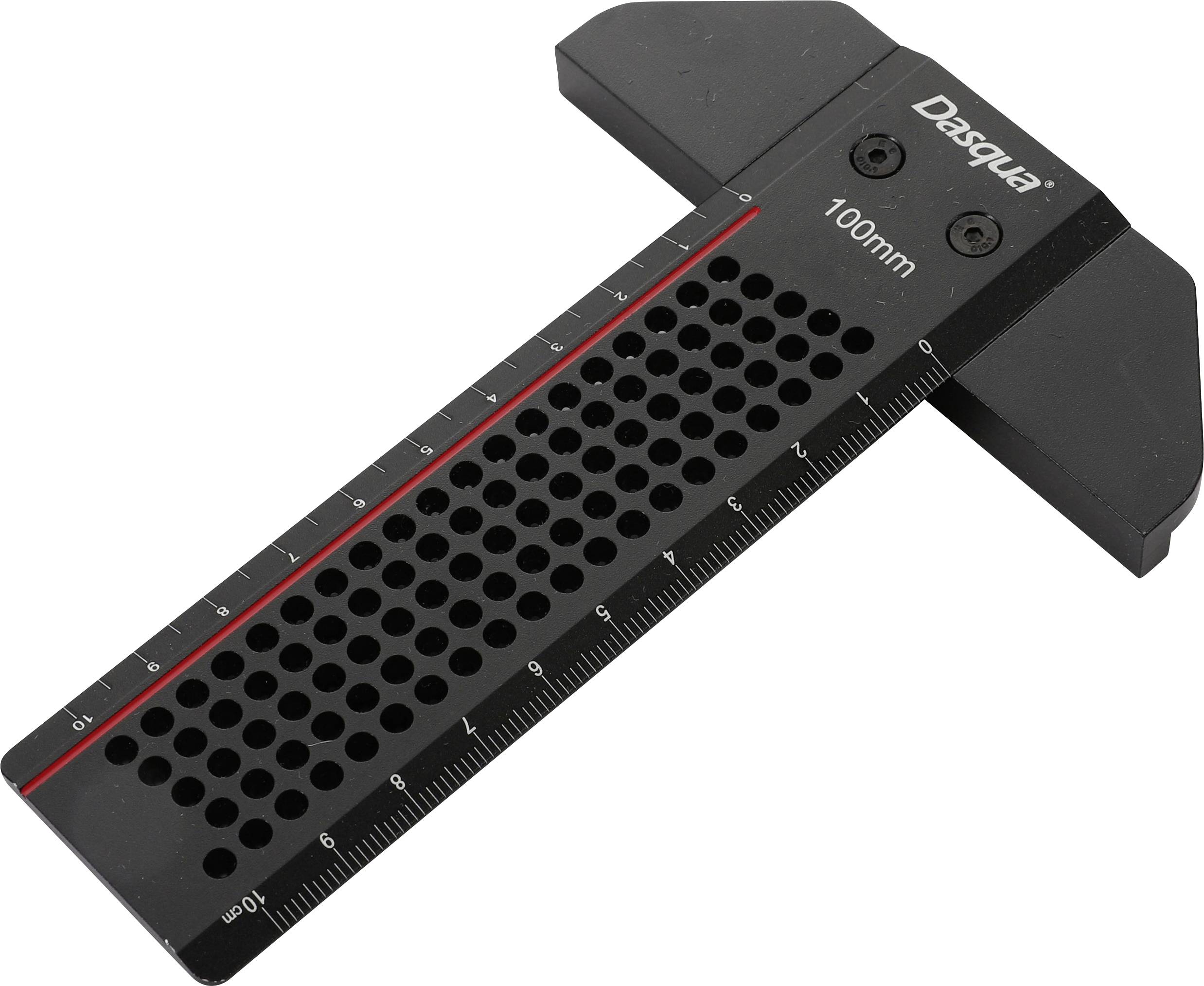 Dasqua 1804-5331 Maßstabslineal Aluminiumlegierung