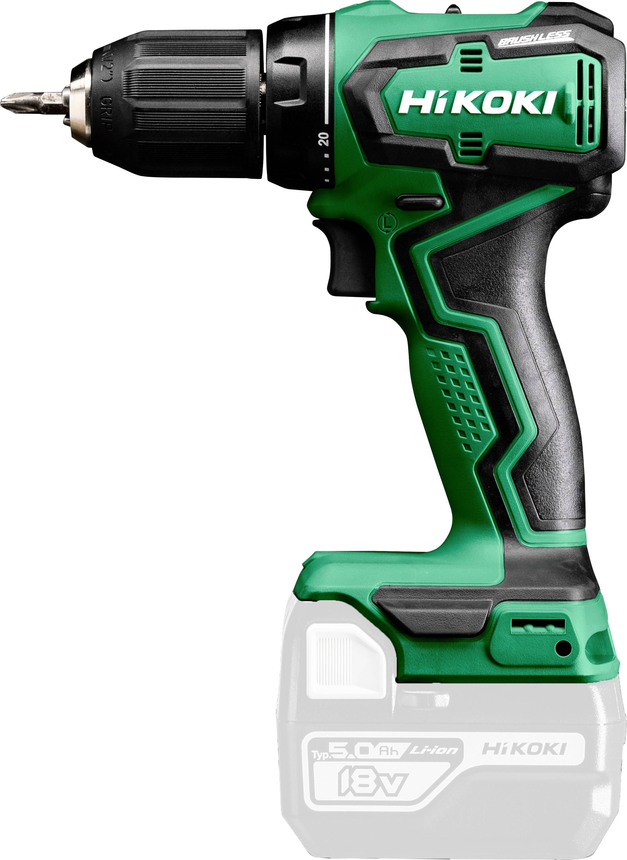 HiKOKI DS18DDW4Z Borrskruvdragare batteri 18 V exkl. batteri/laddare, Utan laddare