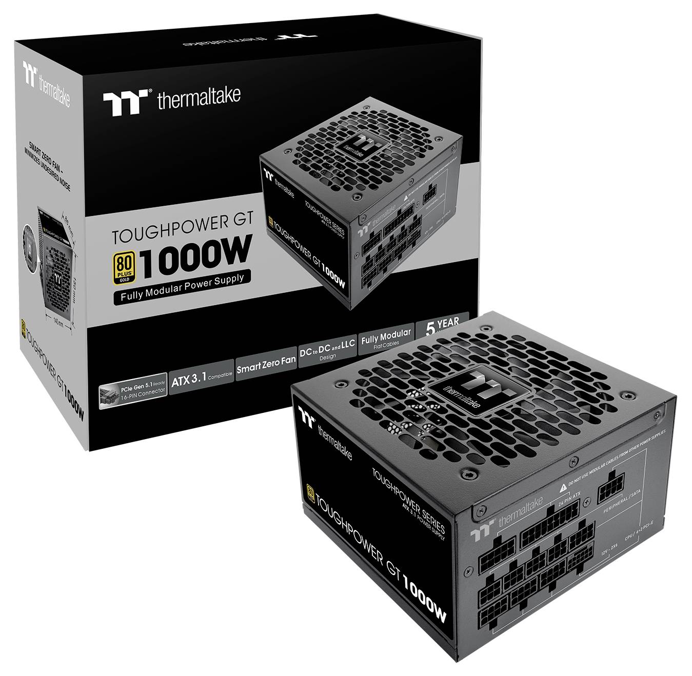 Thermaltake Toughpower GT 1000W PC Netzteil 1000 W ATX 80PLUS® Gold-8