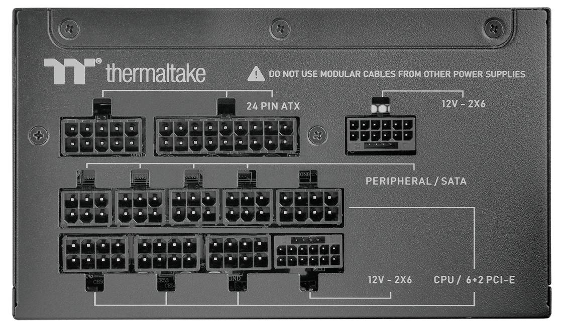 THERMALTAKE - Toughpower GT ATX power supply - PC-/Server Netzteil - ATX-3