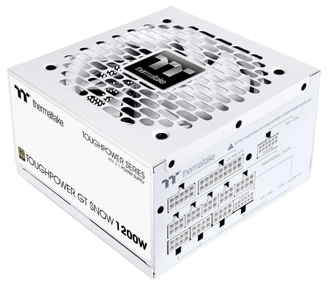 THERMALTAKE - Toughpower GT Snow PC Netzteil ATX - PC-/Server Netzteil - ATX-9