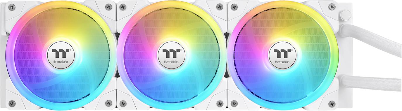 Thermaltake MAGFloe 360 Ultra Snow Edition All-In-One Liquid Cooler White CPU-Kühler mit Lüfter-0
