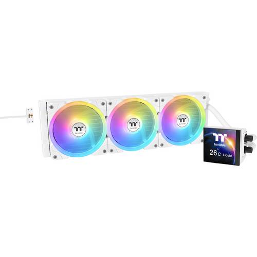Thumbnail - Thermaltake MAGFloe 420 Ultra Snow Edition All-In-One Liquid Cooler White CPU-Kühler mit Lüfter