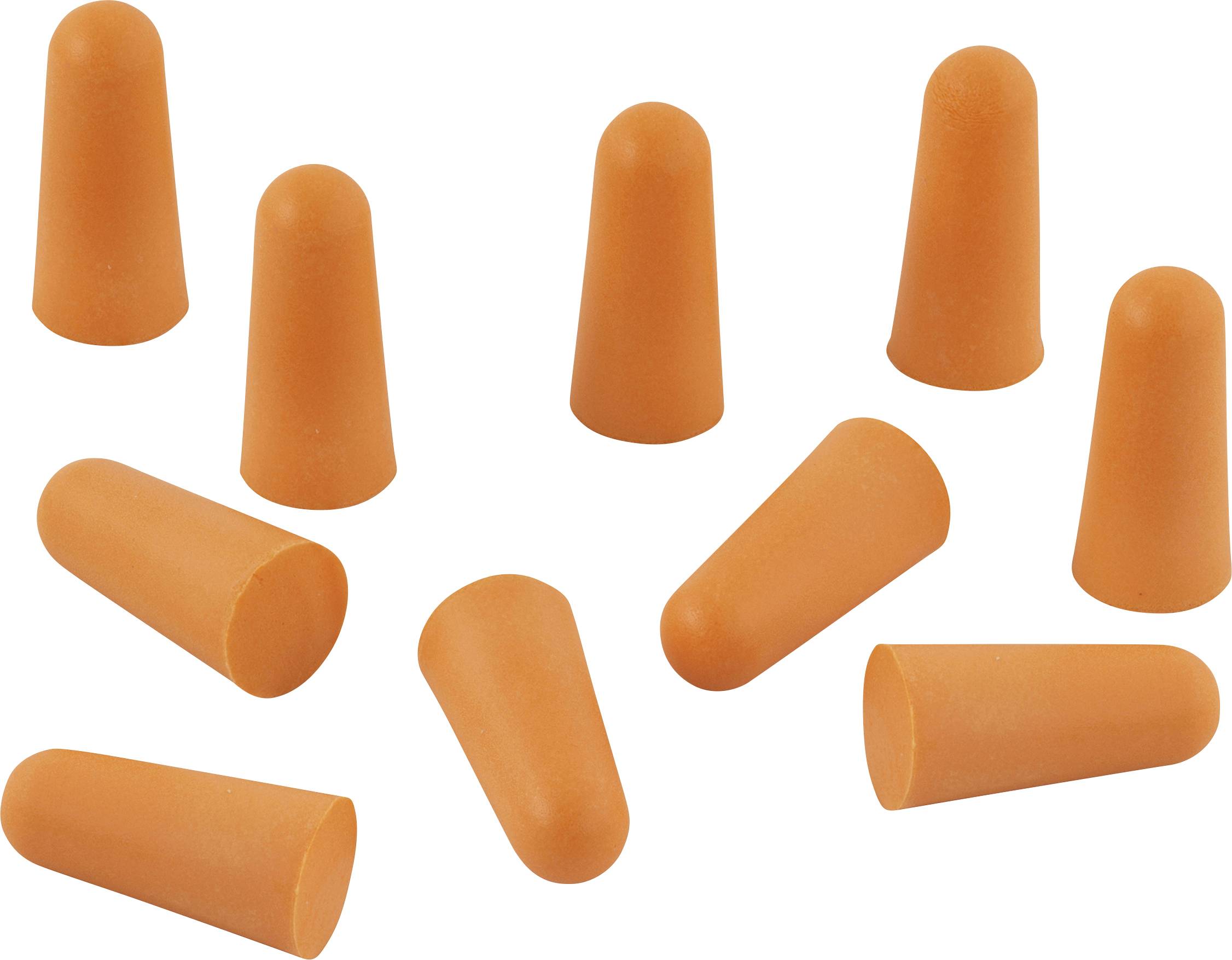 Wolfcraft 4964000 Hörselproppar 30 dB EN 352-1:2020 10 st