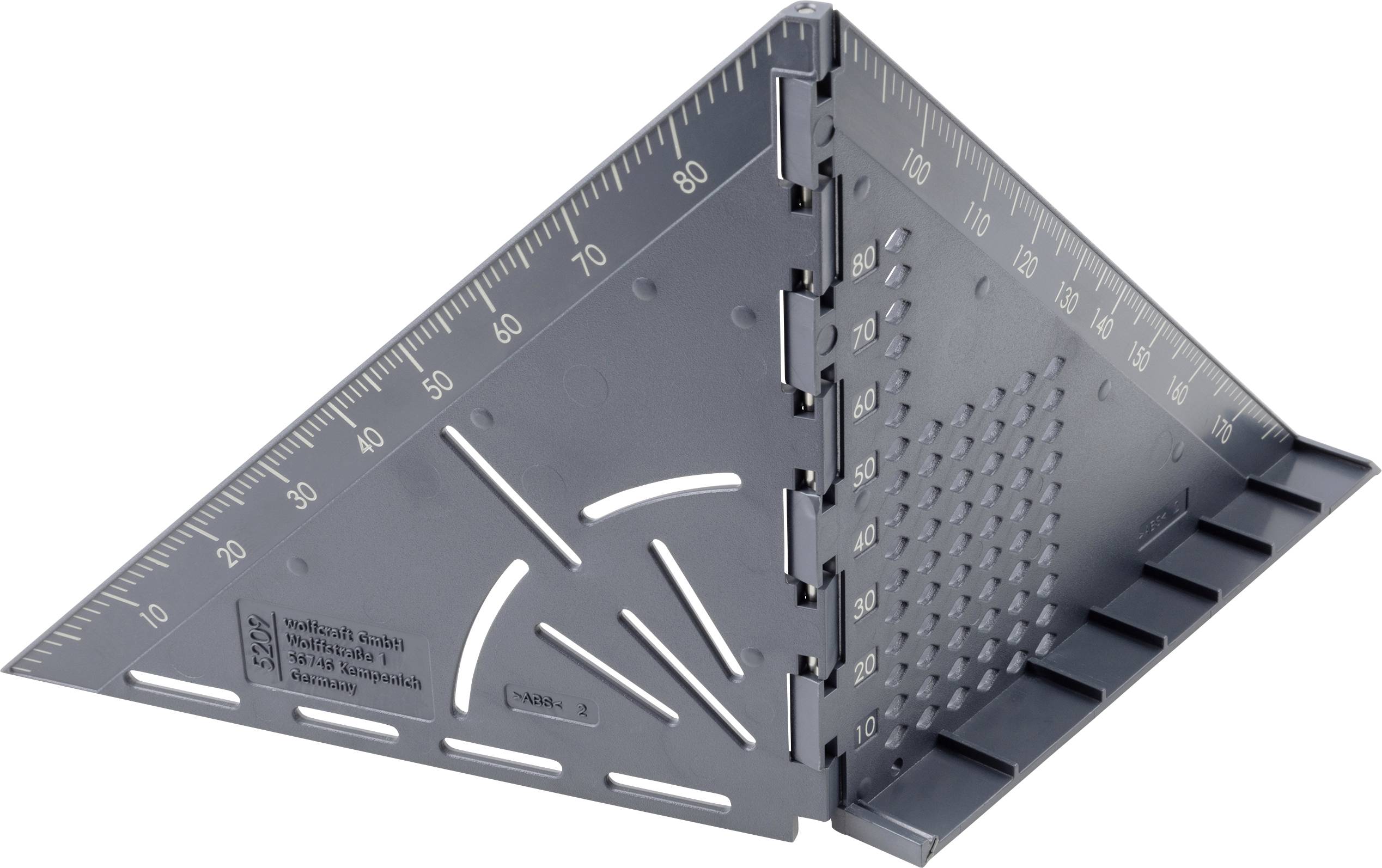 Wolfcraft 5209000 Messwinkel 180 °
