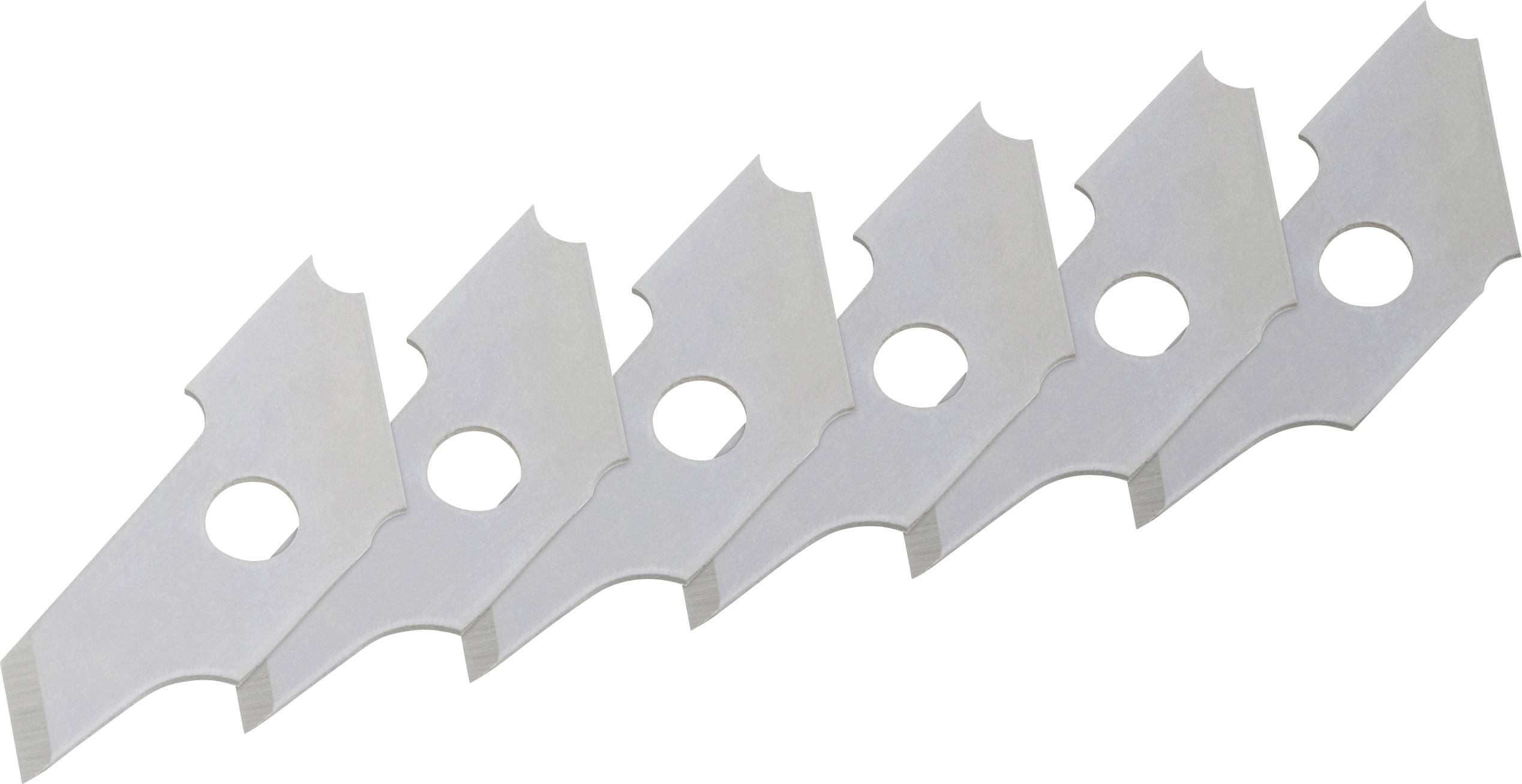 Wolfcraft 5893000 Lochrandsenker-Ersatzklingen 6 St.