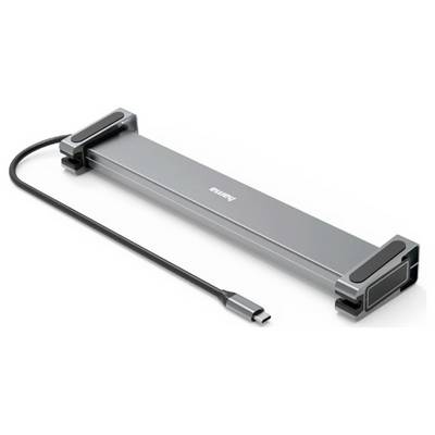 hama 00200145 USB-C-Docking-Station "Connect2Office Basic V2", Standfüße, 9 Ports-3