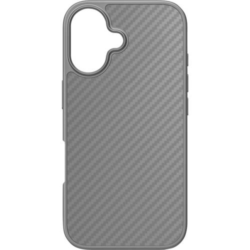 Black Rock Cover Robust Carbon für Apple iPhone 16, Schwarz Cover Apple iPhone 16 Schwarz 1600RRC02