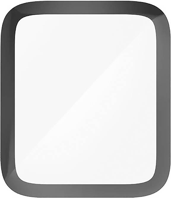 hama 00210941 Displayschutz "Super Hybrid" für Apple Watch 10, 46 mm, Montagehilfe-1