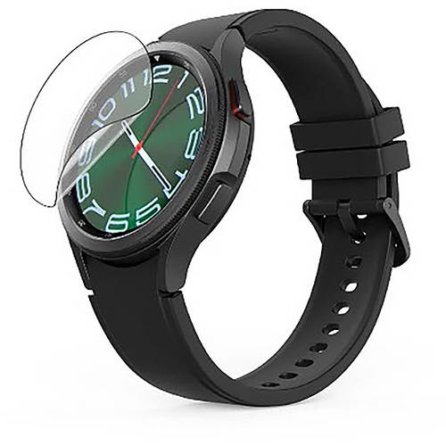 hama 00222798 Displayschutz Super Hybrid für Sam. Galaxy Watch7/FE, 40 mm, Montagehilfe