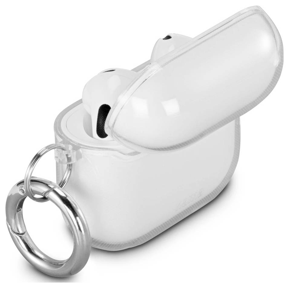 hama 00108481 Schutzhülle "Always Clear" für Ladecase Apple AirPods 4, durchsichtig-2