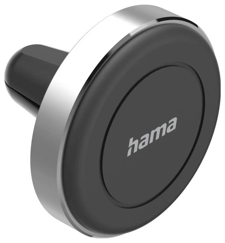 hama 00201972 Auto-Handyhalterung "Magnet" für Lüftung, 360 Grad drehbar, universal, Alu-1