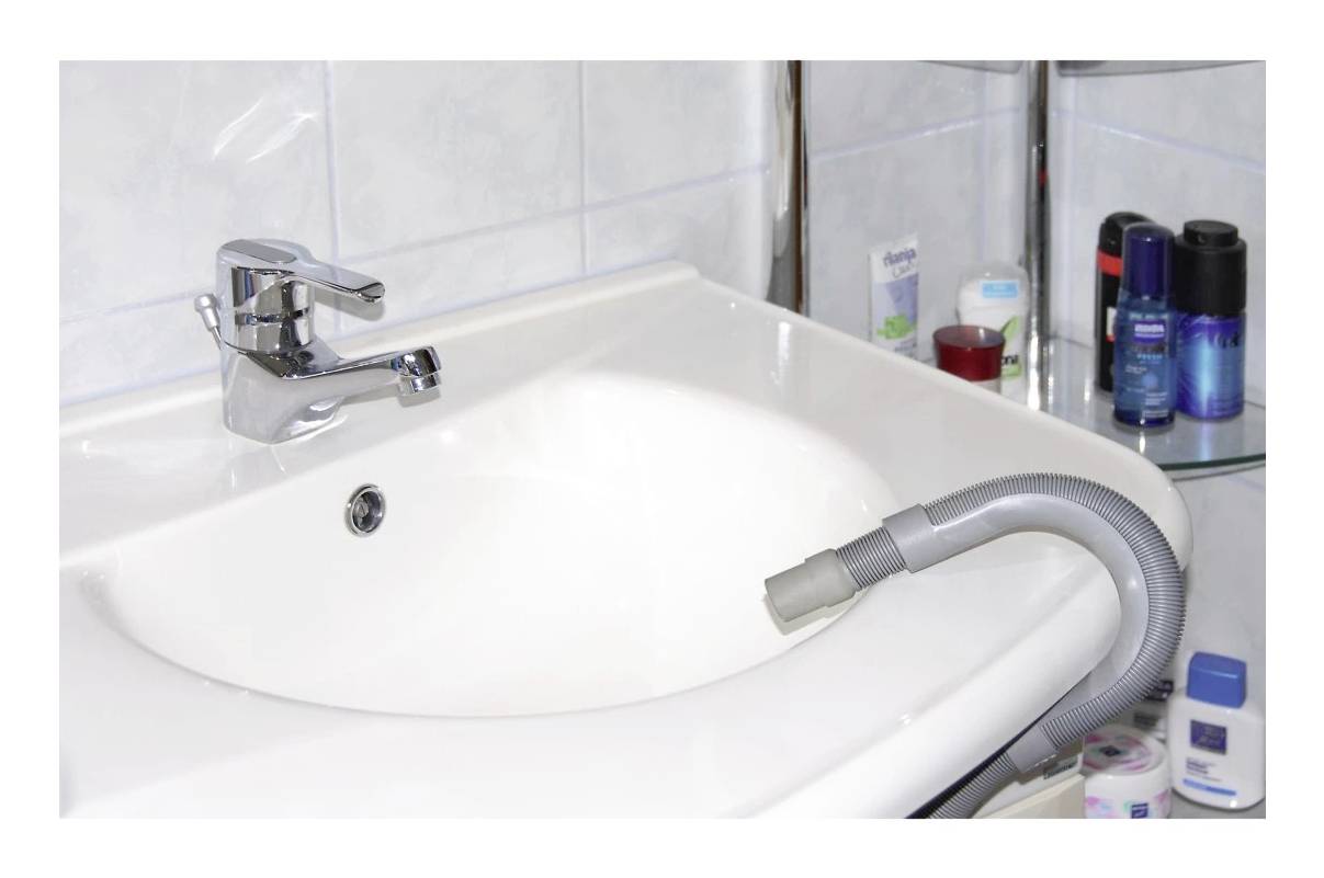 Xavax Ablaufschlauch für Waschmaschinen und Geschirrspüler, 4 m Wasser Ablaufschlauch-2