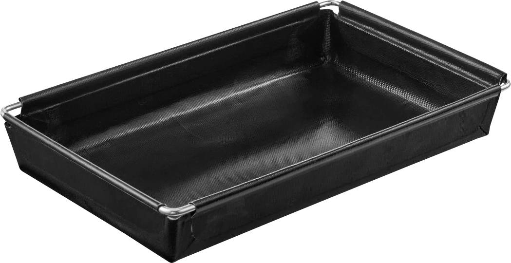 Xavax Einsatz für Heißluftfritteusen, Anti-Haft, ofenfest, 12,5 x 20 cm Heißluft-Fritteuse Schwarz