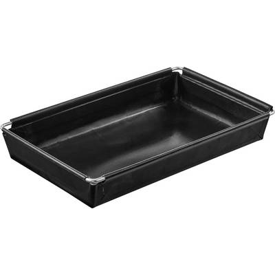 Xavax Einsatz für Heißluftfritteusen, Anti-Haft, ofenfest, 12,5 x 20 cm Heißluft-Fritteuse Schwarz-0