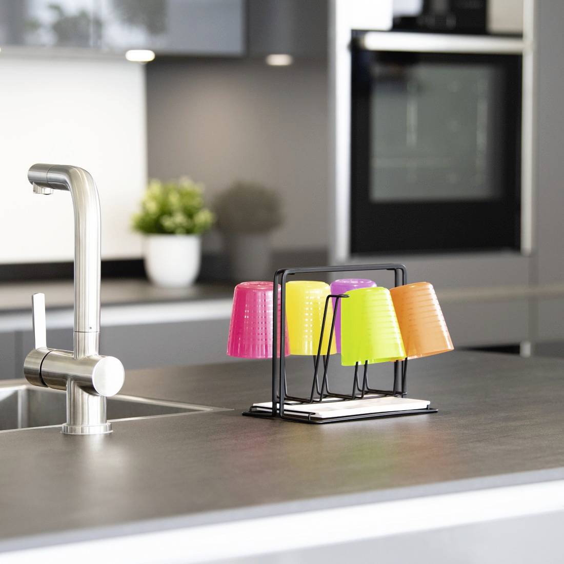 Xavax Abtropfer 00111459 Metall Schwarz 1 St.-5