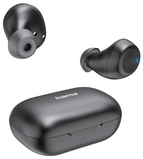 hama 00184172 Bluetooth®-Kopfhörer "Spirit Chop II", True Wireless, In-Ear, Equalizer, SW