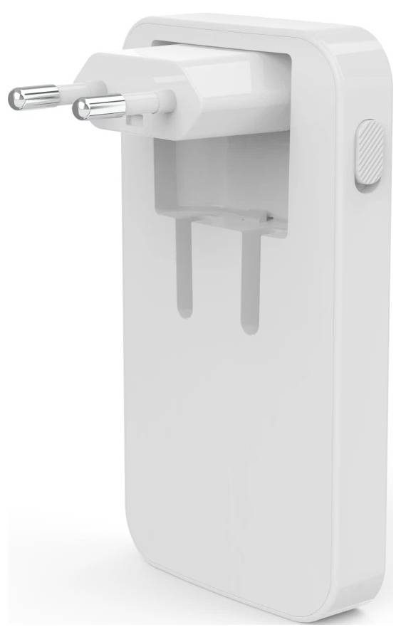 hama 00201976 Schnellladegerät, 2x USB-C, 1x USB-A, flaches Mini-Ladegerät, PD, 65 W, WS-4