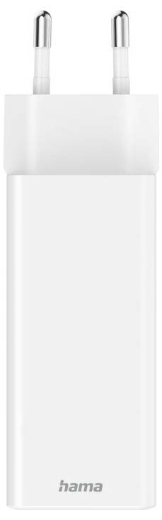 hama 00201997 Schnellladegerät, GaN, 2x USB-C, 1x USB-A, Mini-Ladegerät, PD, 100 W, Weiß-3