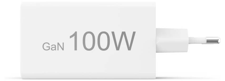 hama 00201997 Schnellladegerät, GaN, 2x USB-C, 1x USB-A, Mini-Ladegerät, PD, 100 W, Weiß-5