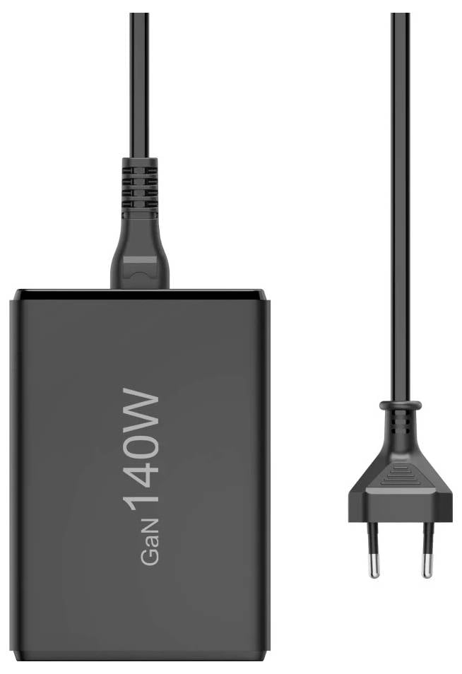 hama 00201978 USB-Ladestation 5 Ports, GaN, Schnellladegerät, 3xUSB-C, 2xUSB-A, PD, 140 W-3