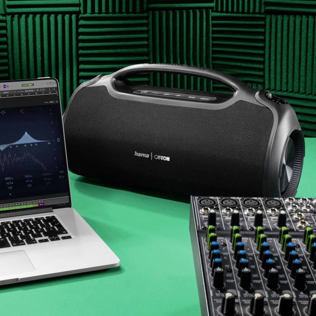 Hama Bluetooth®-Lautsprecher "UltiMate Pro" wasserfest IPX6, PowerPack, 120W, SW Bluetooth® Lautsprecher Schwarz-9