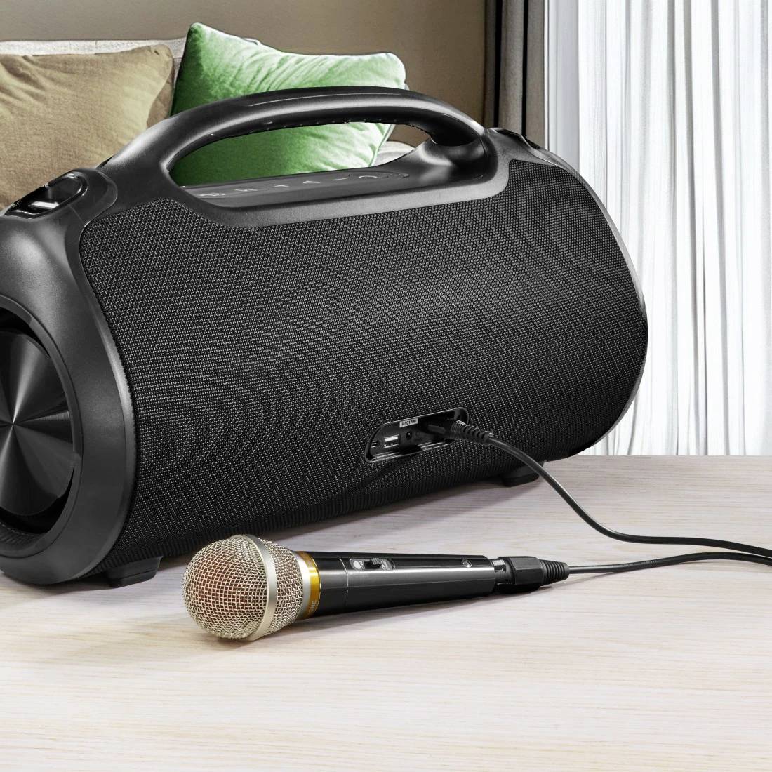 Hama Bluetooth®-Lautsprecher "UltiMate Pro" wasserfest IPX6, PowerPack, 120W, SW Bluetooth® Lautsprecher Schwarz-14