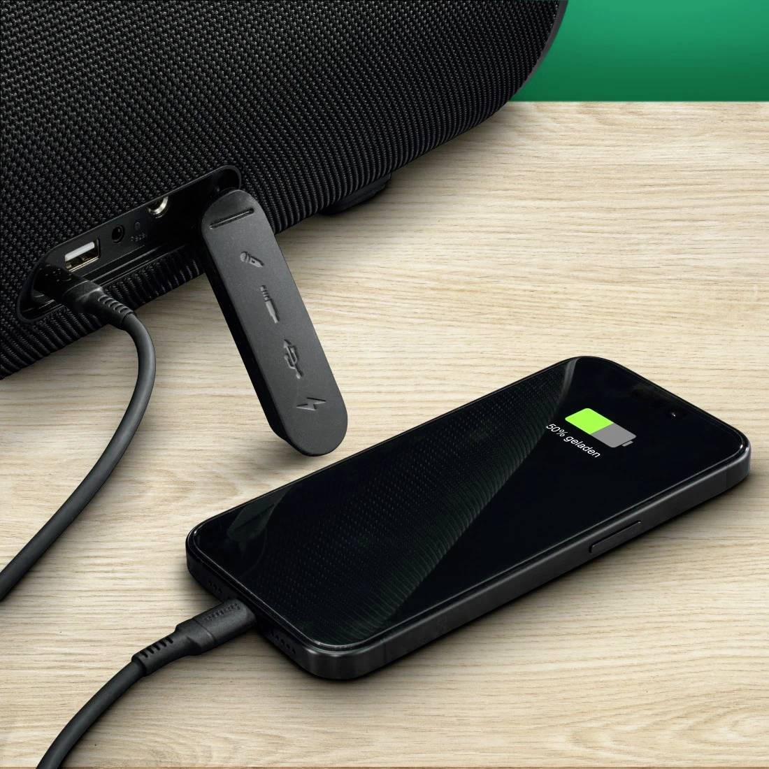 Hama Bluetooth®-Lautsprecher "UltiMate Pro" wasserfest IPX6, PowerPack, 120W, SW Bluetooth® Lautsprecher Schwarz-15