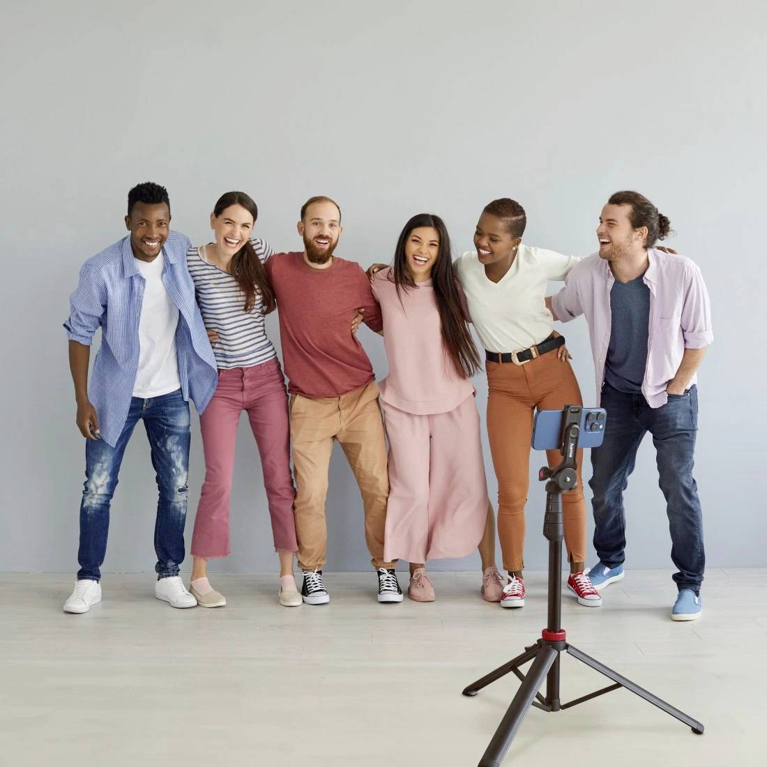 hama 00004669 Handy-Stativ "Solid 160 2D", Reisestativ, Fernauslöser, max. 160 cm-2