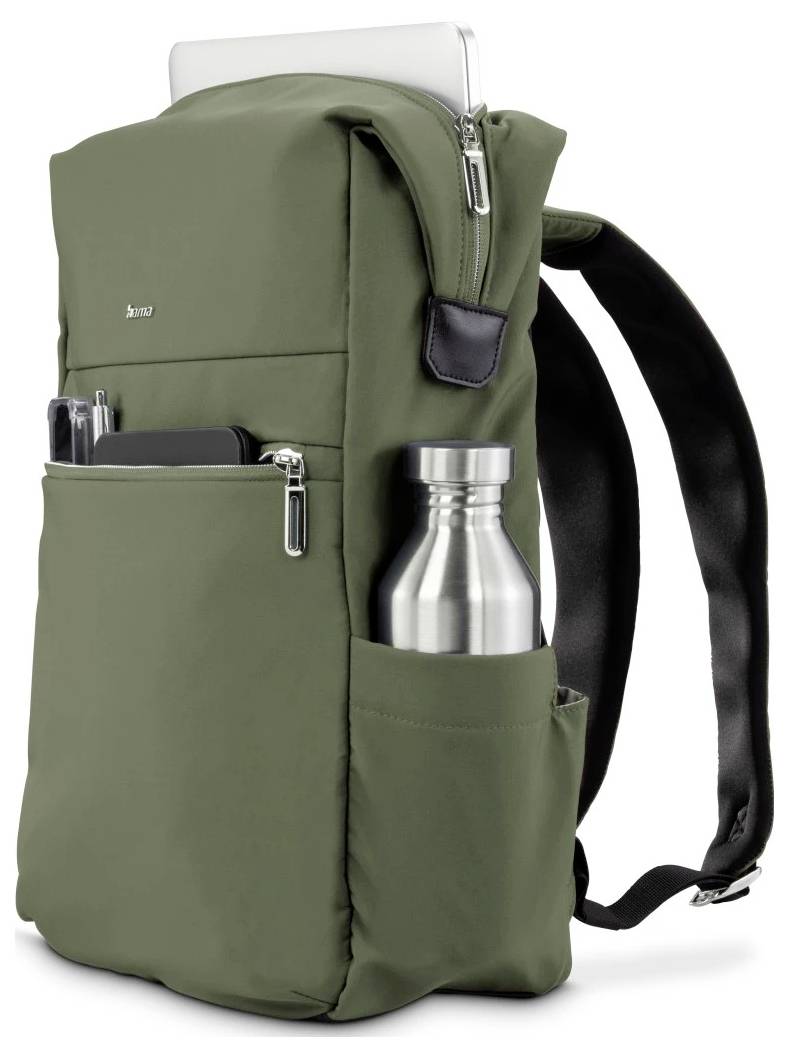 hama 00227059 Laptop-Rucksack "Ultimate", bis 41 cm (16,2"), Grün-5