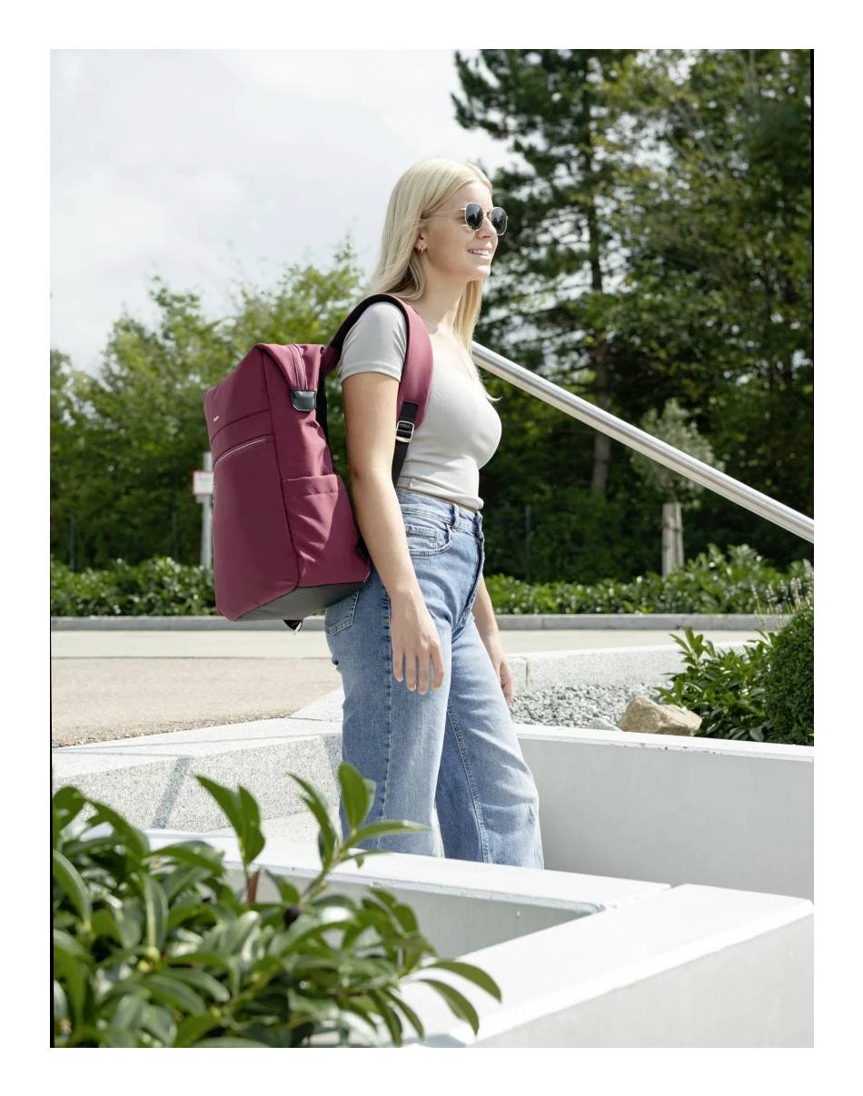 hama 00227060 Laptop-Rucksack "Ultimate", bis 41 cm (16,2"), Rot-9