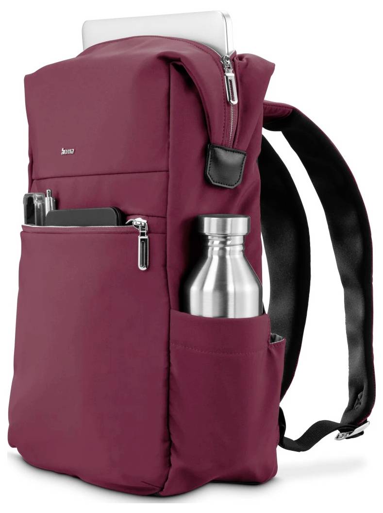 hama 00227060 Laptop-Rucksack "Ultimate", bis 41 cm (16,2"), Rot-5