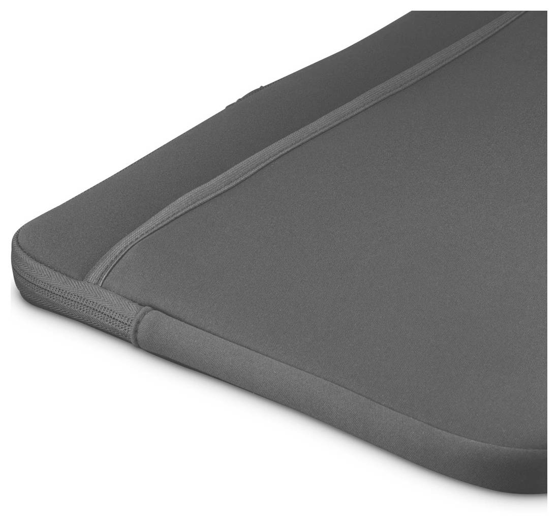 hama 00227069 Laptop-Sleeve "Neoprene" mit Vorderfach, 36 - 40 cm (14,1"-15,6"), Schwarz-3
