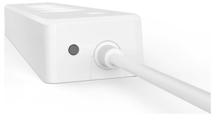 hama 00176628 Smarte WLAN-Steckdosenleiste 4-fach, einzeln schaltbar, Überlastsch., 4xUSB-2