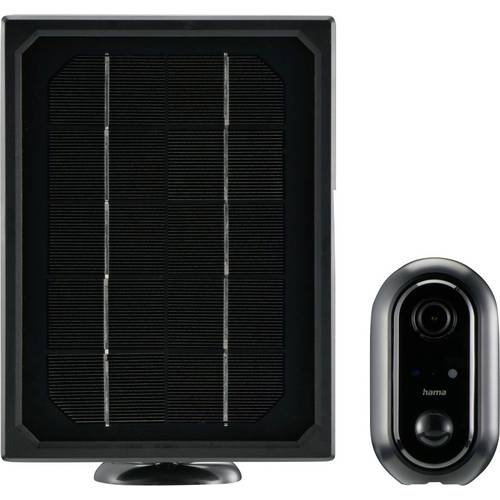 Thumbnail - hama 00176648 Überwachungskamera, WLAN-Kamera outdoor, Akku, Solar, Aufzeichnung, 1080p