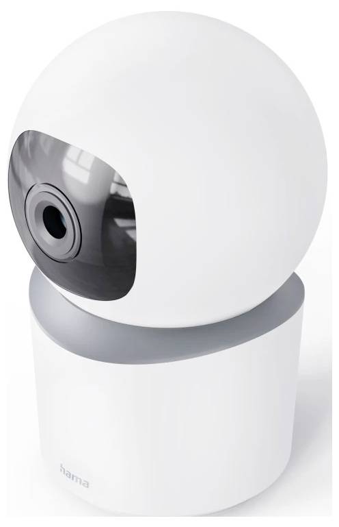 hama 00176652 Smarte Überwachungskamera, WLAN, innen, Aufzeichnung, schwenkbar, Full-HD-1