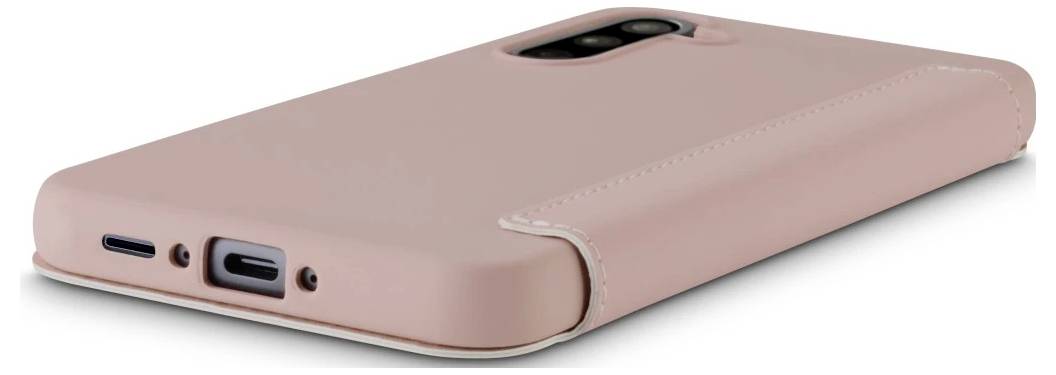 hama 00019680 Handytasche "Fantastic Feel" für Samsung Galaxy A36 5G, Nude-5