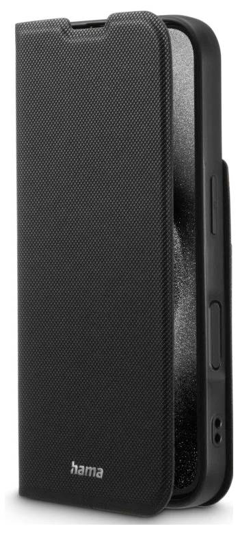 hama 00136862 Handytasche "Daily Protect" für Apple iPhone 16 Pro Max, Schwarz-1
