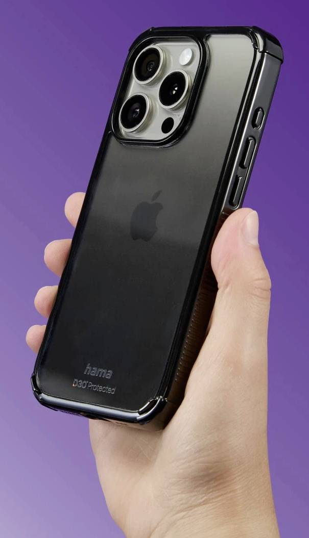 hama 00123720 Handyhülle "Extreme Protect" für Apple iPhone 16e/17e, Schwarz-9