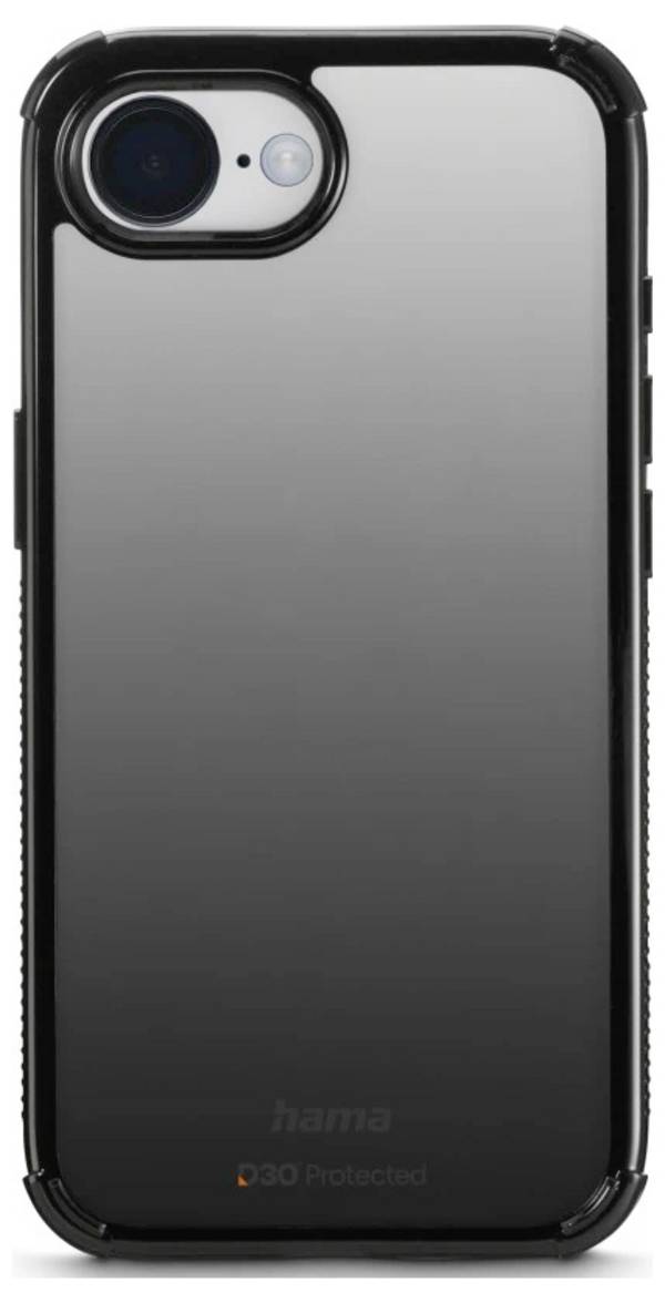 hama 00123720 Handyhülle "Extreme Protect" für Apple iPhone 16e/17e, Schwarz