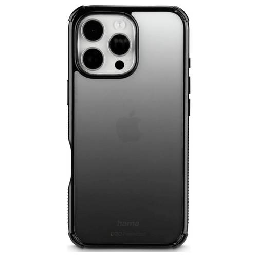 hama 00123766 Handyhülle Extreme Protect für Apple iPhone 16 Pro, Schwarz