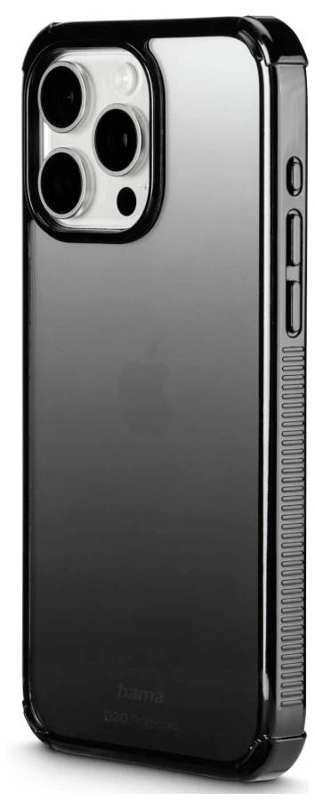 hama 00123766 Handyhülle "Extreme Protect" für Apple iPhone 16 Pro, Schwarz-4