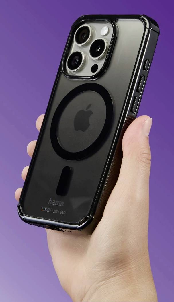 hama 00136841 Handyhülle "Extreme Protect" für Apple iPhone 16, magnetisch, Schwarz-9